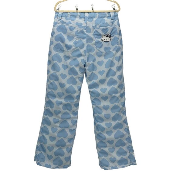 Hello Kitty and Friends x Forever 21 Blue Heart Snow Ski Pants Womens Large - Picture 4 of 12